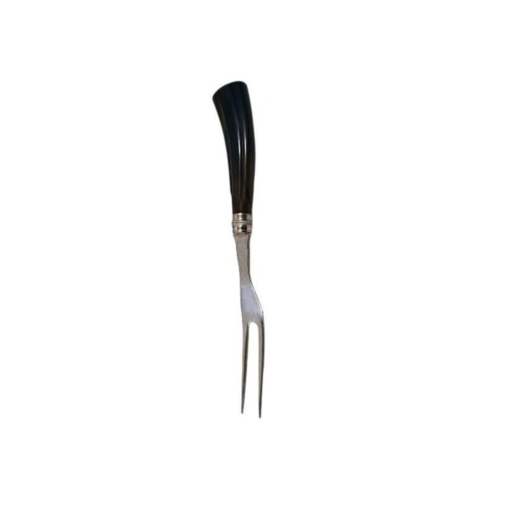 Vintage Coronet Sheffield England Carving Fork 13” Stainless Steel Bakelite Hand